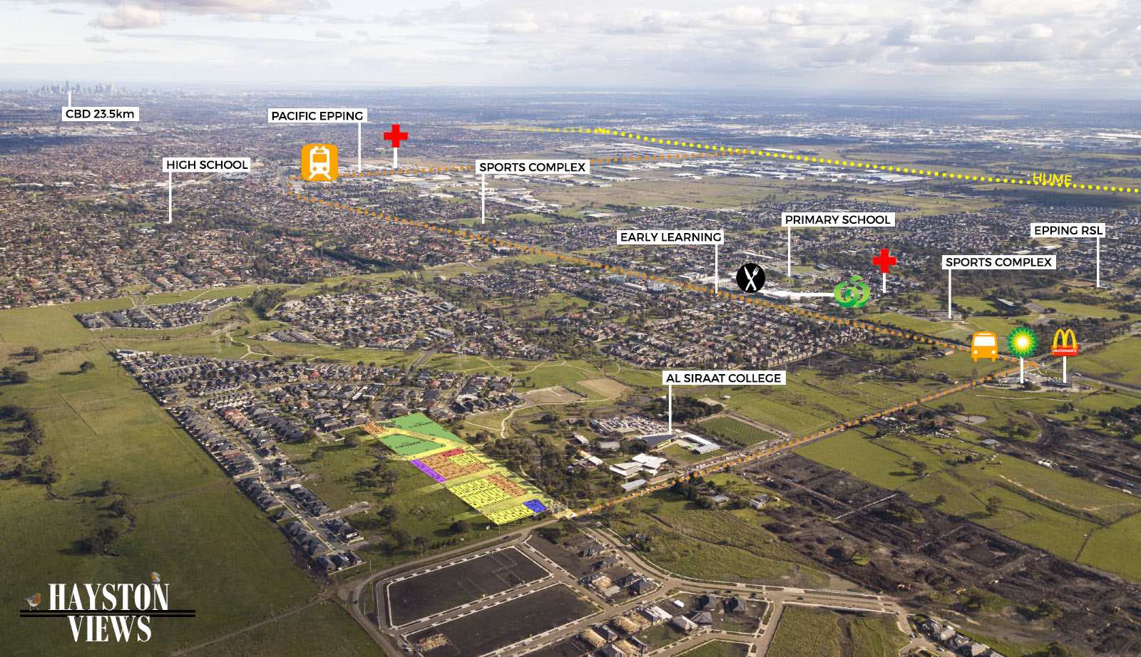 [Land for Sale] Hayston Views Estate, Epping OpenLot